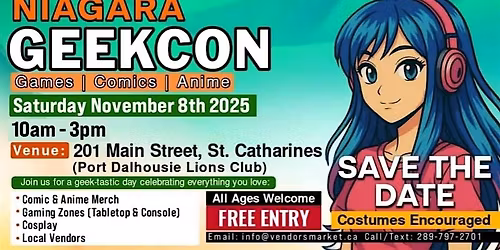 Niagara  Geekcon 2025