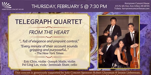 Telegraph Quartet \u2013 From the Heart
