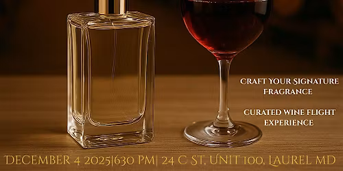 Notes From The Cellar- Fragrance Making Class