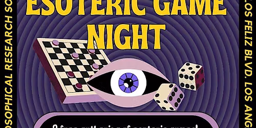 Esoteric Game Night!