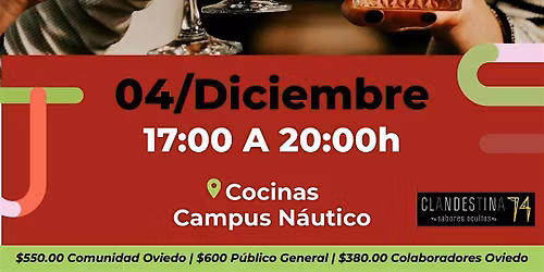 Taller Gastron\u00f3mico: Cockteler\u00eda Inspirada en Ponches Navide\u00f1os