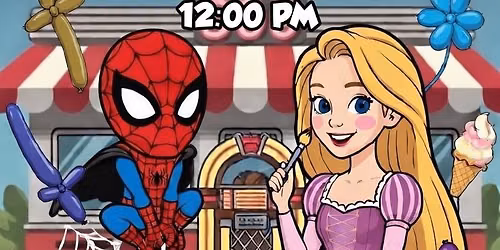 Spider-Man and Rapunzel 