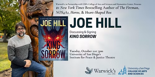 Joe Hill discussing KING SORROW