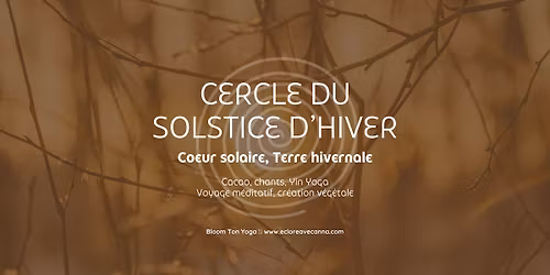 Cercle du solstice d\u2019hiver