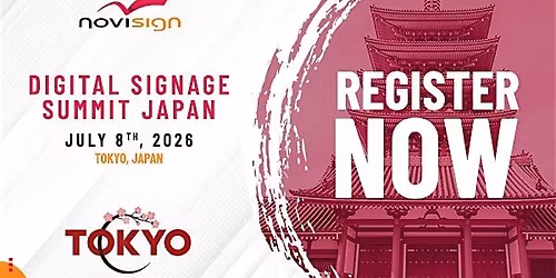 Digital Signage Summit Japan 2026