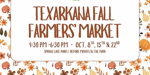 Texarkana Fall Farmers' Market