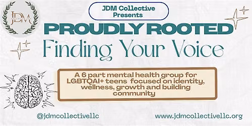 Proudly Rooted :Finding Your Voice