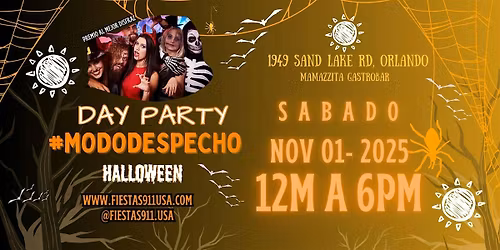 #MODODESPECHO DAY PARTY  **HALLOWEEN**