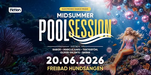 Midsummer Pool Session 2026 - Elektronic Music Open Air