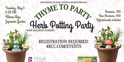 Herb Potting Party 