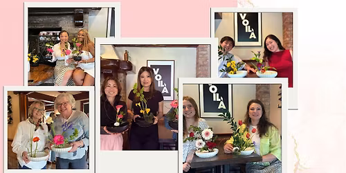 Flower Arrangement Class: Ikebana  & Pastry