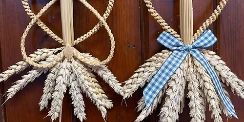 Making a Corn Dolly for Harvest