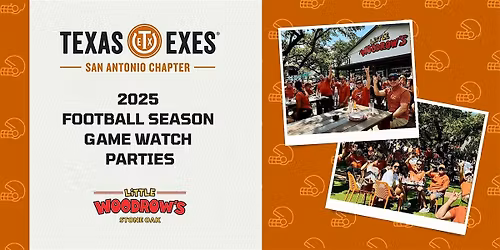 Texas vs. Texas A&M Football Watch Party @ Little Woodrow\u2019s Stone Oak