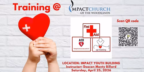 CPR Training at Impact Church Of The Woodlands