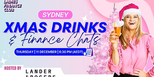 Xmas Drinks and Finance Chats