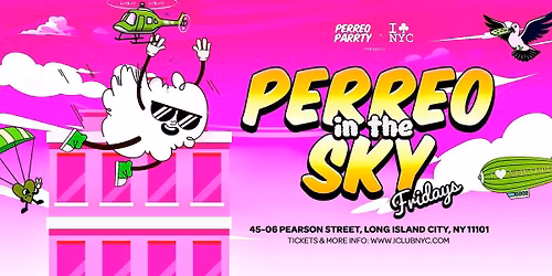 PERREO in the SKY-  Latin & Reggaeton Rooftop Party New York