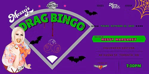 Messy's Drag Bingo @Left Field Brewery