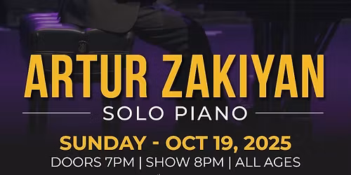 Artur Zakiyan at Alex Theatre - CA