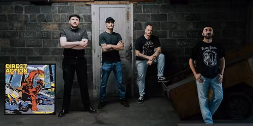 Direct Action lp release show with Scraps and Bavure!