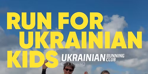Run for Ukrainian Kids April 19: Give a Child Wings