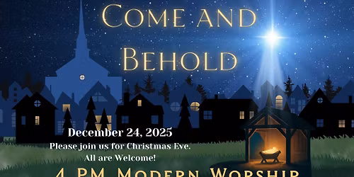 Christmas Eve Service- Modern Worship