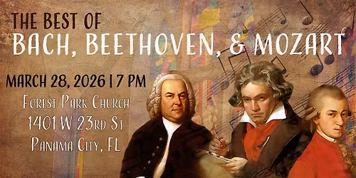The Best of Bach, Beethoven, & Mozart by Panama City Symphony