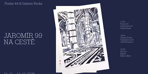 JAROM\u00cdR 99\u00b7\u00b7\u00b7N\u0333A\u0333 \u0333C\u0333E\u0333S\u0333T\u0333\u011a\u0333 \u2601\ufe0f vernis\u00e1\u017e v\u00fdstavy & koncert Kuku a Koko 