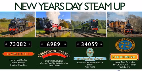 New Years Day Steam Up