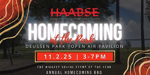 HAABSE Homecoming at the Park