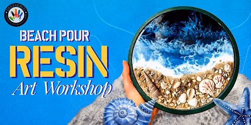 Beach Pour Resin Art Workshop