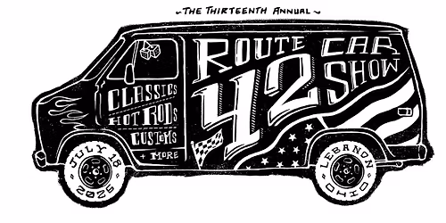The 13th Annual Route 42 Car Show