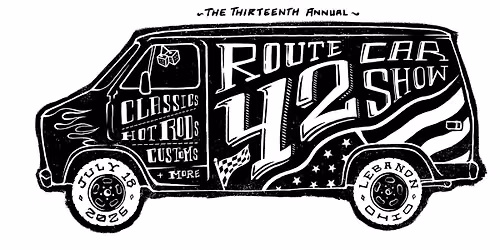 The 13th Annual Route 42 Car Show