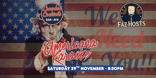 AMERICANA KARAOKE NIGHT!