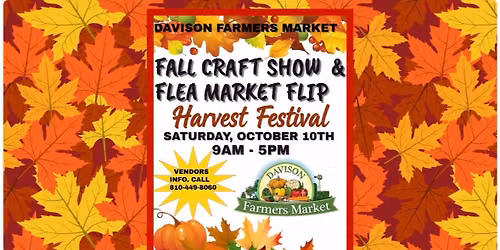 Harvest Festival: Craft Show + Flea Market Flip