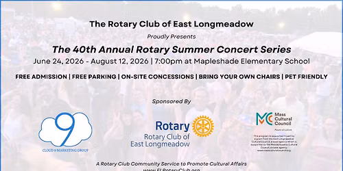 40th Annual Rotary Club Summer Concert Series