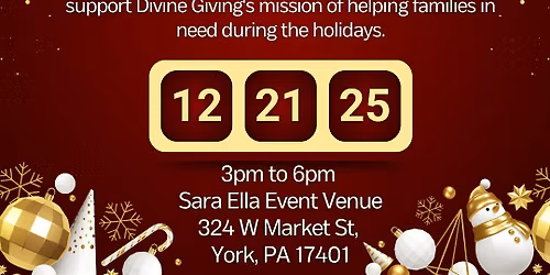 Divine Giving Annual Fundraising Mixer