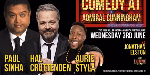  Under Cover Comedy at the Admiral Cunningham