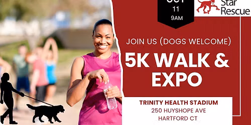 Dog Friendly 5K Walk & Expo at Trinity Health Stadium