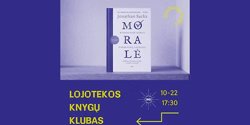 13 Lojotekos knyg\u0173 klubo susitikimas. Moral\u0117