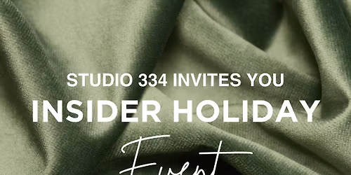 Studio 334 - Insider Holiday Event