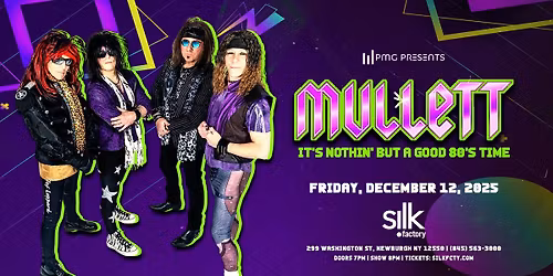 MULLETT - The Nations Premier 80\u2019s Rock Concert Experience!