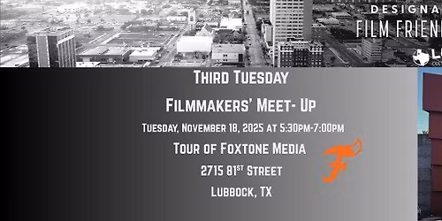 Third Tuesday Filmmakers' Meet-Up