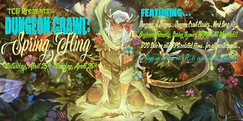 TCB's Spring Fling Dungeon Crawl