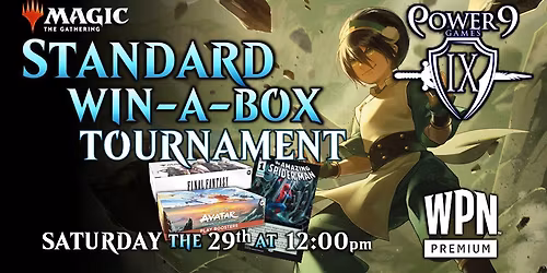 MTG: Standard Win-a-Box Tournament