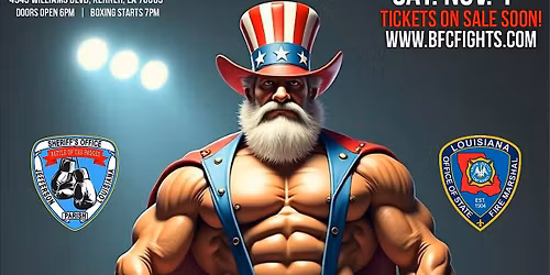 BATTLE OF THE BADGES ANNUAL FUNDRAISING BOXING | New Orleans, LA