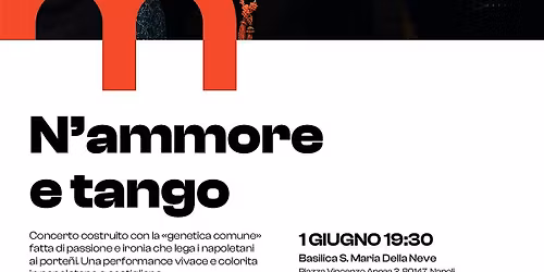 N'ammore e tango - Area Polifunzionale Parco Vesuvio