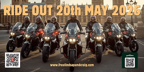 Ride Out for Lindsay and Craig Foreman - 600 days