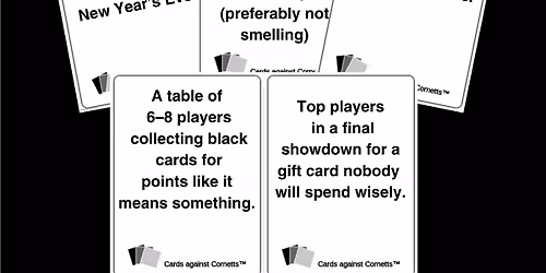 Game On\u2019s Cards Against Humanity Tournament\u2122 -Bring Your Friends. Lose Your Friends. Win a Gift Card
