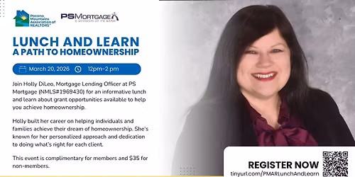 A Path to Homeownership: Lunch and Learn