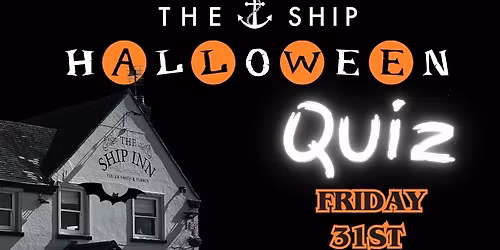 Halloween quiz and party night